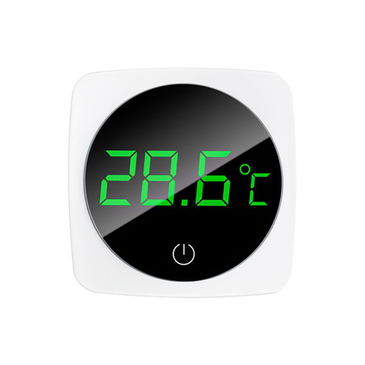 Alnicov Digital Aquarium Thermometer LED Display Fish Tank Thermometer Wireless Thermometer with Touch and Sleep Mode for Fish Reptiles