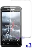 ThunderBolt Crystal Clear Screen Protector ( 3 Pack )