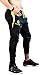 Flexz Fitness Gym Shark Fitted Activewear Sweatpants, Bodybuilding & Lifting, Durable & Stylish, Black, Size Large