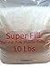 Super Fill Natural Poly Plastic Pellets 10lbs in a Durable Resealable Bag