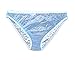 Haian Plastic Bikini Panties PVC Underwear Color Transparent Blue (X-Large)