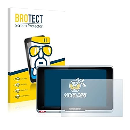 BROTECT AirGlass Premium Glasfolie für Becker Active.5 CE LMU (extrahart, ultradünn, hochtranzparent, Anti-Fingerprint, flexi