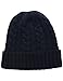 Dahlia Mens Skullies & Beanies - Wool Cable Knit, Slouch, Dual Layer Winter Hats