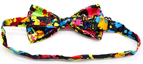 Carahere Mens Handmade Stylish Patterned Pre-Tied Bow Ties M126 4R - Thumbnail 5
