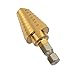 ATE Pro. USA 90047 Step Drill Bit, Quick-Change, 3/8