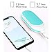 ThreeLeaf Rechargeable Hand Warmer 5200mAh Electronic Portable Instant Heating/USB Back-up Power Back Battery for Samsung.iPhone