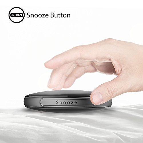 iLuv Smartshaker 2 Portable Travel Bed Shaker Alarm Clock Heavy Sleepers, Vibrating Travel Alarm Bed Shaker - Compatible iPhone X/Xs, iPhone 8/8 Plus, Galaxy Note 9/8, Galaxy S9/S8