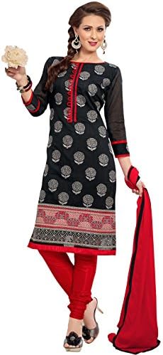 PappenBurg Women's Charming Embroidered Dress Material