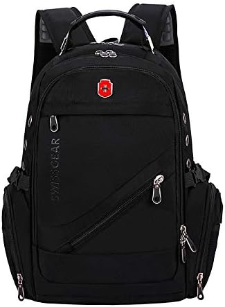 Multifunctional Sports Backpack Large Capacity Saber Shoulder Bag Outdoor Waterproof Nylon Travel Bag Student Computer Bag Black