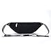 TINYAT Large Fanny Pack Travel Waist Bag Lightweight for Men&Women with Adjustable Strap T206 Black