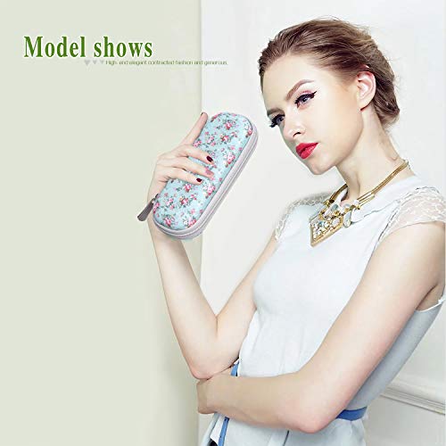Skycase Eyeglasses Case Holder for Women, Floral 27, Small Size