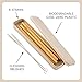 Reusable Bamboo Straws with Case| 8in long Biodegradable Wooden Set of 8 Straws & 2 Cleaning Brushes| Eco-Friendly Travel| Alternative to Plastic & Stainless Steel| Organic| Gift set| Waste less