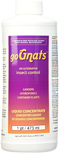 HydroOrganics HOGNCO16OZ 16-Ounce Hydro Organics goGNATS Liquid Concentrate Plant Supplement