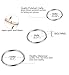 Udalyn 18 Pcs 18G Stainless Steel Nose Ring Cartilage Hoop Piercing For Men Women 6 Mixed Colors