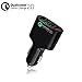 Cable Matters 54W/9.6A 4-Port USB Car Charger with Certified Qualcomm Quick Charge 2.0 Technology