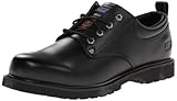 Skechers for Work Men's Cottonwood Fribble Slip Resistant Work Shoe,Black,12 M US
