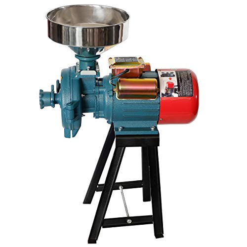 Grain Mills Electric Grinder Flour Mill, 3000W 110V Wheat Grinder Corn