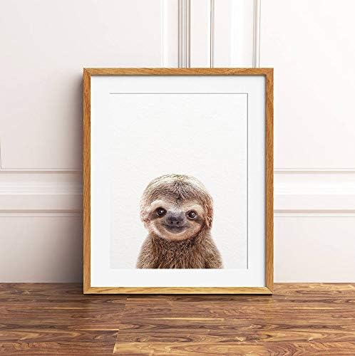 framed baby animal prints
