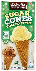 Let's Do, Sugar Cones, 4.6 Ounce