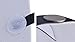 Coxeer Phantom of The Opera Mask Venetian Masquerade Mask Vintage Design(Black)