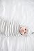 Baby Beanie Hat Top Knot Stretchy Soft