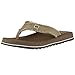 Skechers USA Men's Fray Cotton Thong,10 M US,Brown