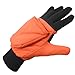 Heat Factory Gloves with Pop-Top Mittens, with Hand Heat Warmer Pockets, Blaze, X-Large