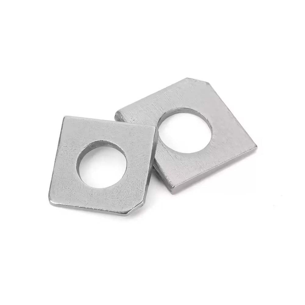 SYDARSYN Square Washer 304 Stainless Steel Square Bevelled Washers M12 (3 pcs)