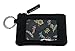 Vera Bradley Womens Lighten Up Zip ID Case (Black)