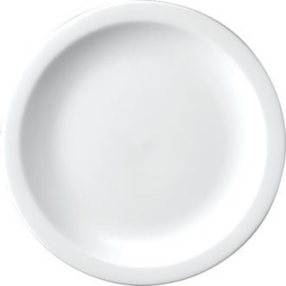 Churchill P279 Plain Whiteware Nova Plate, 6' (Pack of 24)