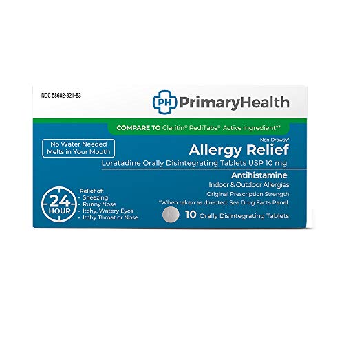 Primary Health Allergy Relief Loratadine 10mg Orally Disintegrating