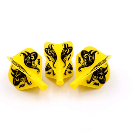 CUESOUL TERO AK4 Dart Flights Yellow Standard Shape(3 Pcs)
