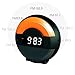 (2nd Gen) Dual Alarm Clock Radio with Bluetooth Speaker and USB Charger for Bedrooms, LED Bedside Clock with Multi-Color Night Light for Kids, Loud Alarm for Heavy Sleepers, Digital FM, Battery Backup