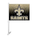 NFL New Orleans Saints Ombre Car Flag , One Size, Team Color