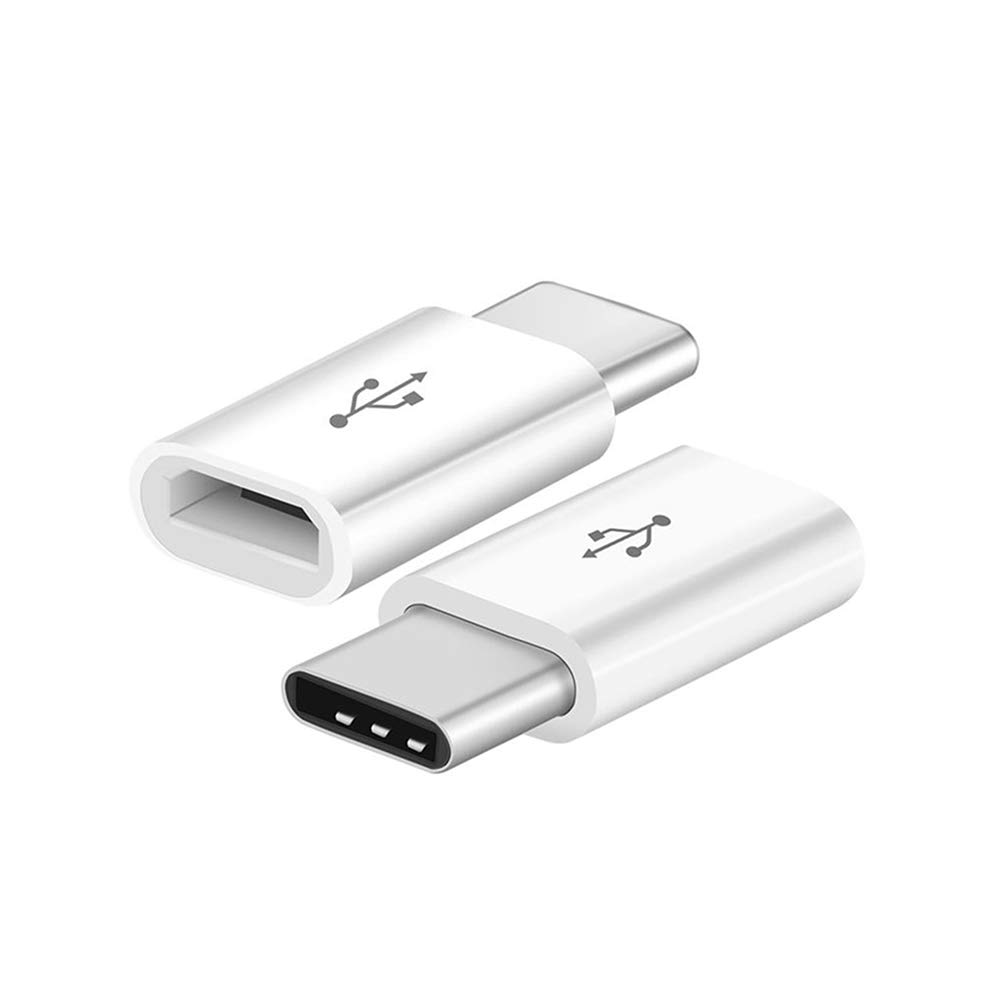 V-TAC VT-5149 Single Adaptor Micro USB to Type C White - sku 8472