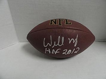 saints autographed football