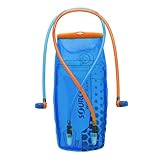 Source Outdoor Widepac Dvide 2-Liter Hydration System, Transparent Blue