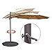 Le Papillon 10 ft Cantilever Umbrella Outdoor Offset Patio Umbrella Easy Open, Tilt & 360 Swivel for Desired Shade All Day