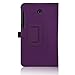 ACdream Case Fits ASUS MeMO Pad 7 LTE [with Auto Wake Sleep Feature] - Premium PU Leather Smart Cover Case, Dark Purple