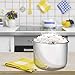 Stainless Steel Inner Cooking Pot or Removable Container Compatible with 6-Quart FARBERWARE Pressure Cooker WM-CS6004 (Stainless Steel, 6 Quart)
