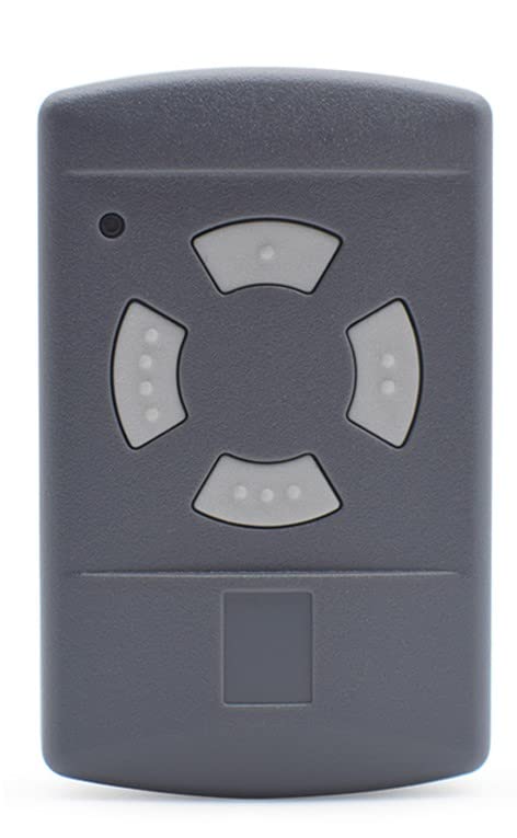 Allotech HOR 40 40MHz Remote Control Gate Garage Door Remote Control Compatible with Hormann HSE2 HSM4 HSM2 HSE4 HS2 HS4 Tubauto HS2 HS4 HSM2 HSM4 40MHz Button Grey