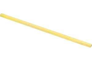 PATIKIL 5/16 x 5/16 x 12" H59 Brass Flat Bar, Solid Square Mill Stock for Crafting Maintenance Electrical Architectural Decor