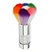 bouti1583 Convenient Colorful Nail Art Dust Brush Remover Cleaner For Acrylic & UV Nail Gel Powder Rhinestones Makeup Foundation