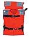 KENT Commercial Type I Jacket Style Life Jacket, Child 50-90 Pounds, Orange primary
