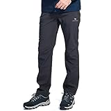 CAMEL CROWN Men’s Softshell Fleece Pants Waterproof Windproof for Outdoor Mountain Ski Hiking Hunting Insulated Trousers