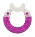 MAM Bite & Brush Baby Teether, Developed with Pediatric Dentists, For Sensitive Gums, 1 Pack, 3+ Months, Colors May Vary