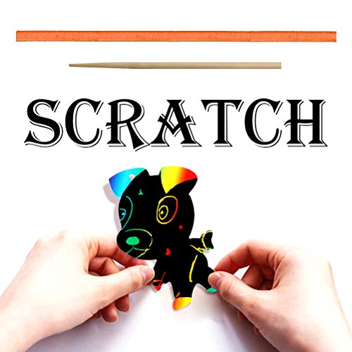 3 Odowalker+Scratch+Scratchboard+Birthday+Supplies