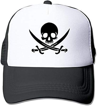 Adult Skull Popular Baseball Hat Black