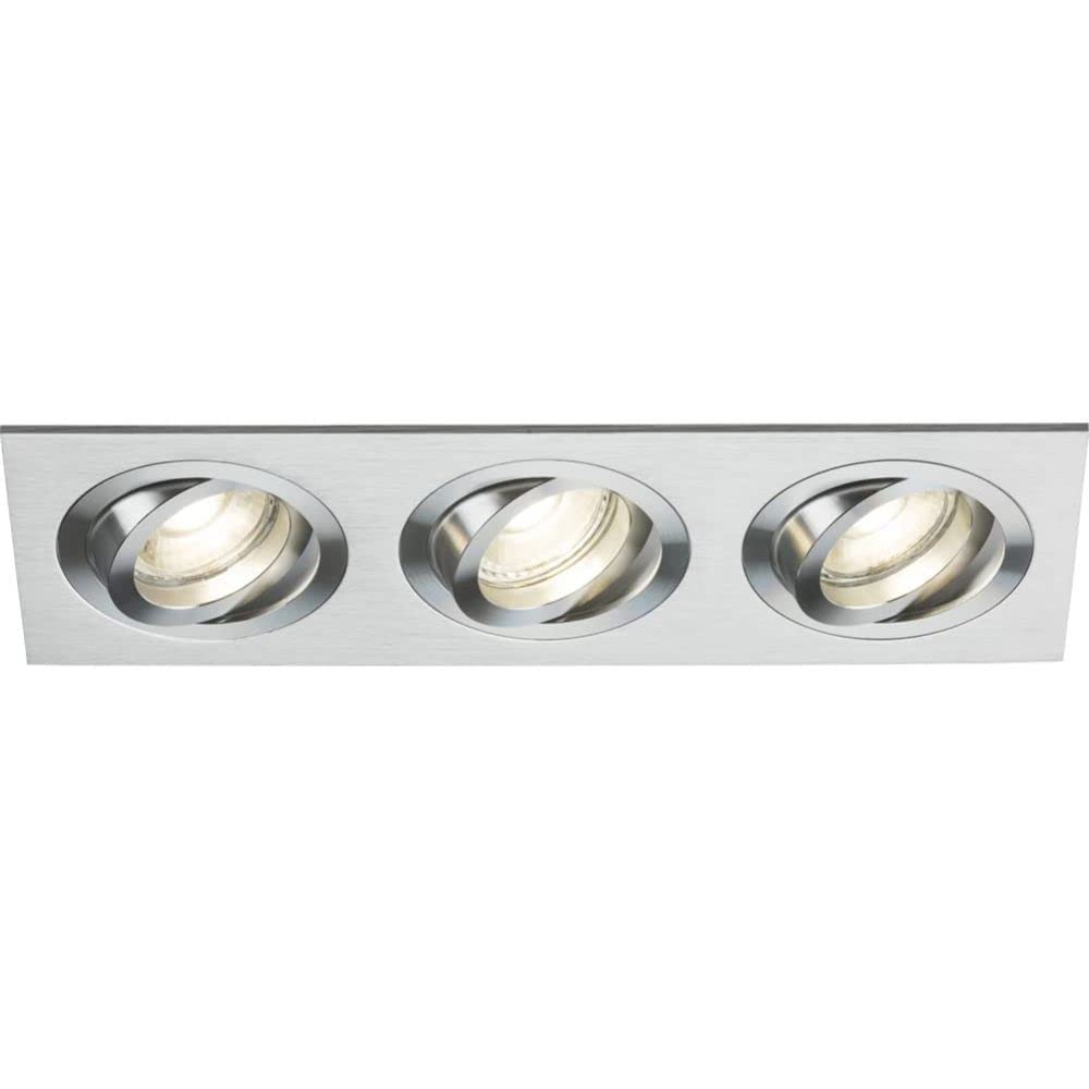 Knightsbridge Downlight, Aluminium, Brushed Chrome — image 1