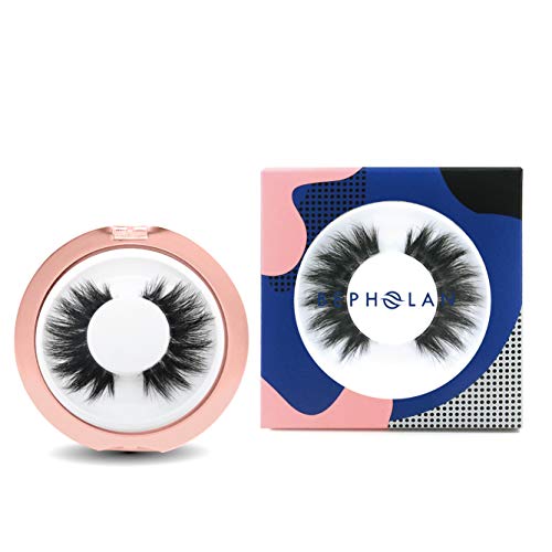 BEPHOLAN Mink Lashes | 100% Siberian Mink Fur False Eyelashes | Dramatic Look | 3D Layered Effect | 100% Handmade & Cruelty-Free | Reusable | XMZ10
